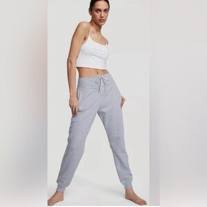 Victoria's Secret Gray corset top sweat pants XL